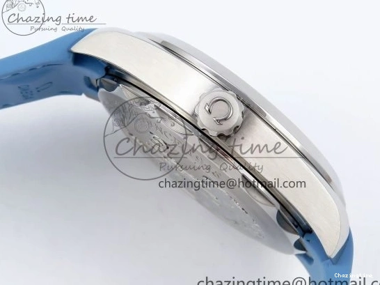 0218 GoAnywhere Aqua Terra 41mm VSF 1:1 Best Edition Summer Blue Dial on Blue Rubber Strap A8900 Super Clone 7719